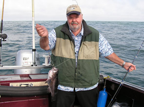 Bill Shelton with rockfish